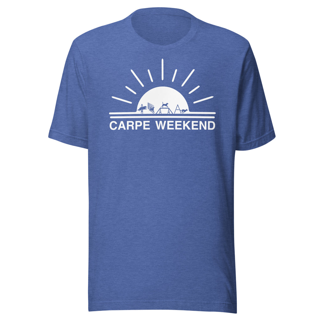 Carpe Weekend Unisex t-shirt